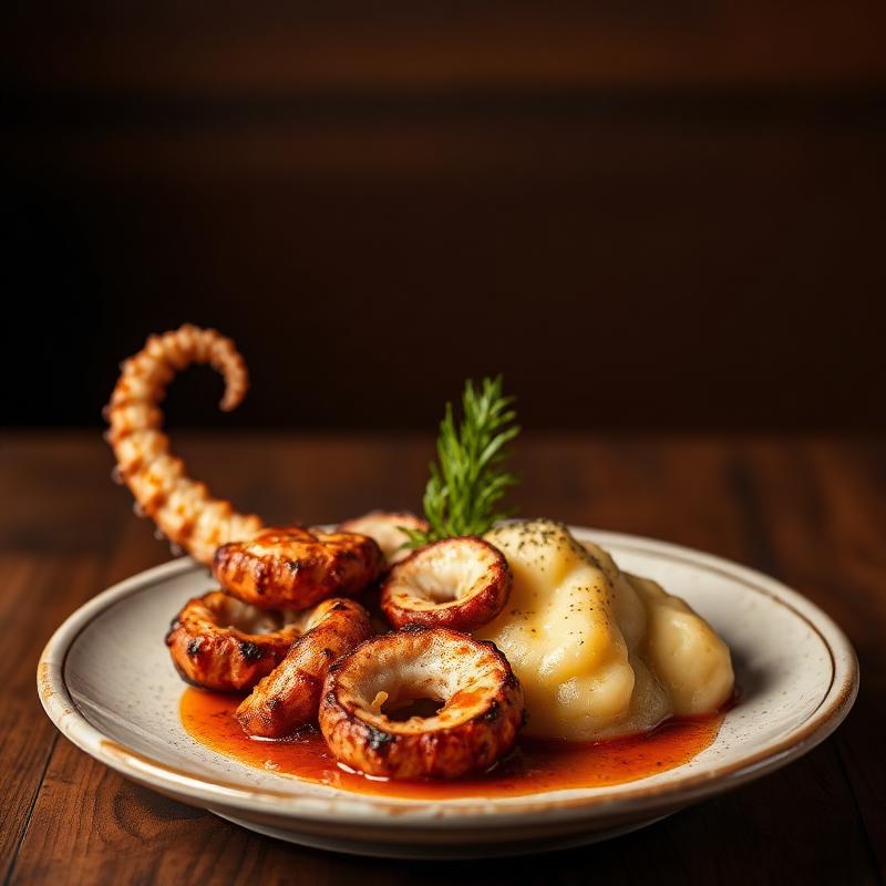 Pulpo a la brasa